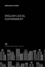 eBook (pdf) English Local Government de Herman Finer