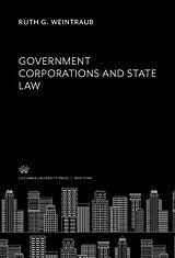 eBook (pdf) Government Corporations and State Law de Ruth G. Weintraub