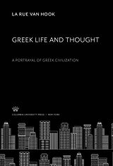 eBook (pdf) Greek Life and Thought de La Rue Van Hook