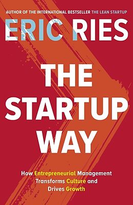 Couverture cartonnée The Startup Way de Eric Ries