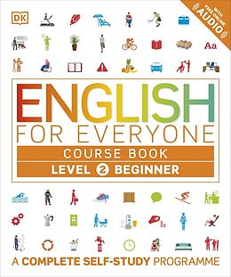 Kartonierter Einband English for Everyone Course Book Level 2 Beginner von DK