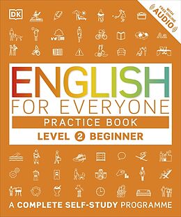 Couverture cartonnée English for Everyone Practice Book Level 2 Beginner de DK
