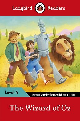 Couverture cartonnée Ladybird Readers Level 4 - The Wizard of Oz (ELT Graded Reader) de Ladybird