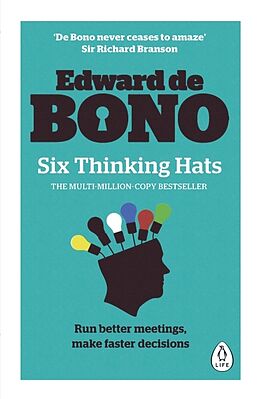 Couverture cartonnée Six Thinking Hats de Edward de Bono