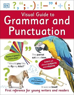 Couverture cartonnée Visual Guide to Grammar and Punctuation de DK