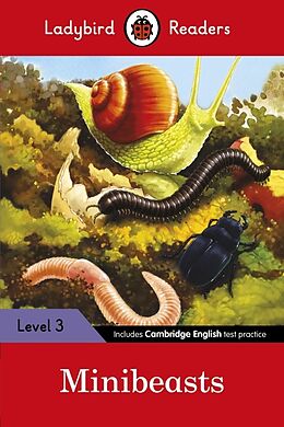 Couverture cartonnée Ladybird Readers Level 3 - Minibeasts (ELT Graded Reader) de Ladybird