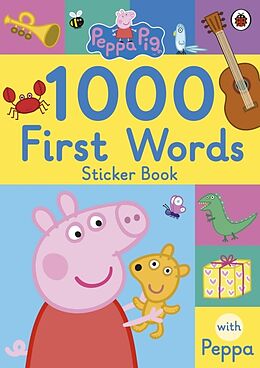 Couverture cartonnée Peppa Pig: 1000 First Words Sticker Book de Peppa Pig