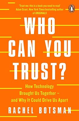 Couverture cartonnée Who Can You Trust? de Rachel Botsman