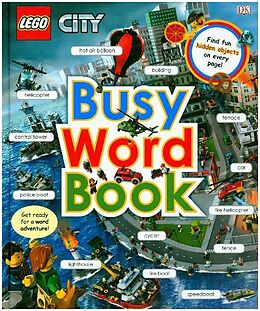 Livre Relié LEGO CITY Busy Word Book de DK