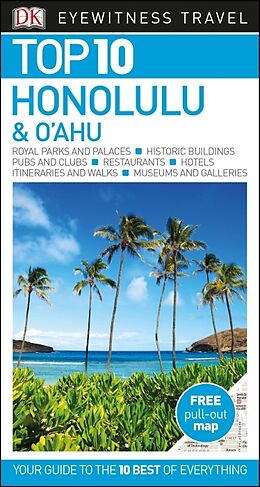 Kartonierter Einband DK Eyewitness Top 10 Honolulu and O'ahu von DK Eyewitness