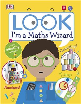 Livre Relié Look I'm a Maths Wizard de DK