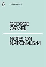 Poche format A Notes on Nationalism von George Orwell