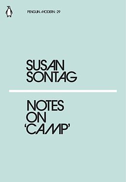 Couverture cartonnée Notes on Camp de Susan Sontag