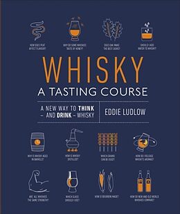 Fester Einband Whisky A Tasting Course von Eddie Ludlow