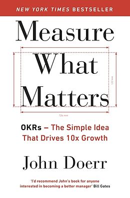 Kartonierter Einband Measure What Matters von John Doerr