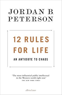 Livre Relié 12 Rules for Life de Jordan B. Peterson