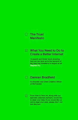 Couverture cartonnée The Trust Manifesto de Damian Bradfield