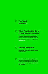 eBook (epub) Trust Manifesto de Damian Bradfield