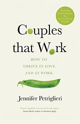 Couverture cartonnée Couples That Work de Jennifer Petriglieri