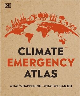 Livre Relié Climate Emergency Atlas de Dan Hooke