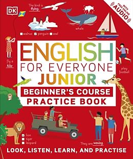 Couverture cartonnée English for Everyone Junior Beginner's Practice Book de DK