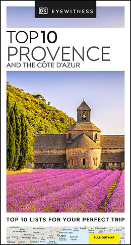 Couverture cartonnée DK Top 10 Provence and the Côte d'Azur de DK Travel