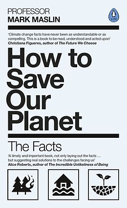 Couverture cartonnée How To Save Our Planet de Mark A. Maslin