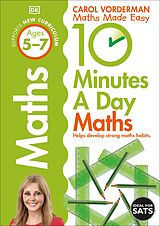 eBook (pdf) 10 Minutes a Day Maths Ages 5-7 Key Stage 1 de Carol Vorderman