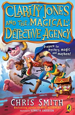 Couverture cartonnée Clarity Jones and the Magical Detective Agency de Chris Smith