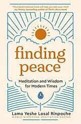 Kartonierter Einband Finding Peace von Yeshe Losal Rinpoche