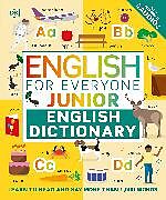 Couverture cartonnée English for Everyone Junior English Dictionary de DK