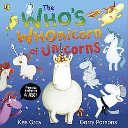 Couverture cartonnée The Who's Whonicorn of Unicorns de Kes Gray