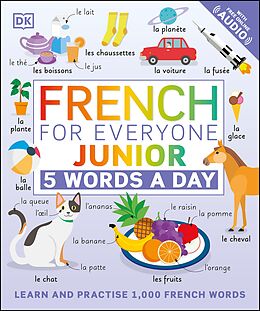 eBook (pdf) French for Everyone Junior 5 Words a Day de DK