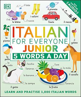 eBook (epub) Italian for Everyone Junior 5 Words a Day de DK