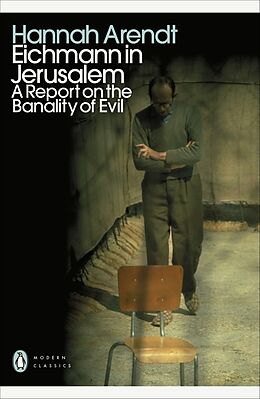 Couverture cartonnée Eichmann in Jerusalem de Hannah Arendt