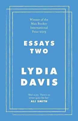 E-Book (epub) Essays Two von Lydia Davis