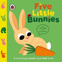 Reliure en carton indéchirable Five Little Bunnies de Ladybird