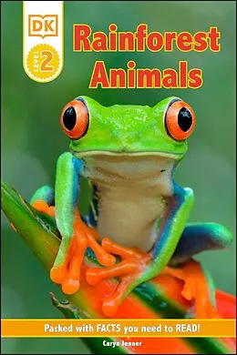 E-Book (epub) DK Reader Level 2: Rainforest Animals von Caryn Jenner