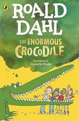 Couverture cartonnée The Enormous Crocodile de Roald Dahl