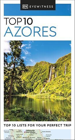 Couverture cartonnée DK Top 10 Azores de DK Travel