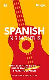 eBook (epub) Spanish in 3 Months with Free Audio App de DK