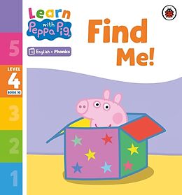Couverture cartonnée Learn with Peppa Phonics Level 4 Book 10  Find Me! (Phonics Reader) de Peppa Pig