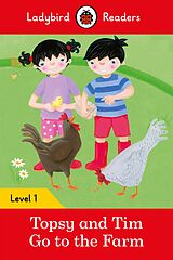 eBook (epub) Ladybird Readers Level 1 - Topsy and Tim - Go to the Farm (ELT Graded Reader) de Jean Adamson