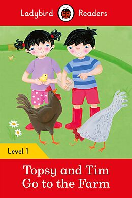 eBook (epub) Ladybird Readers Level 1 - Topsy and Tim - Go to the Farm (ELT Graded Reader) de Jean Adamson