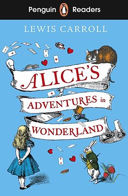 Couverture cartonnée Penguin Readers Level 2: Alice's Adventures in Wonderland (ELT Graded Reader) de Lewis Carroll