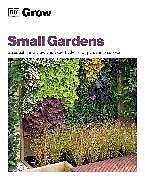 Couverture cartonnée Grow Small Gardens de Allaway Zia