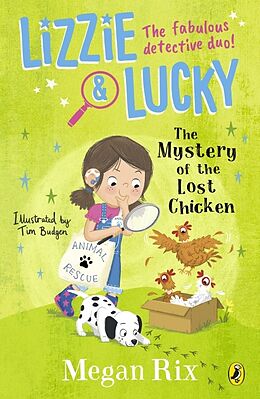 Couverture cartonnée Lizzie and Lucky: The Mystery of the Lost Chicken de Rix Megan