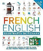 Couverture cartonnée French English Illustrated Dictionary de DK