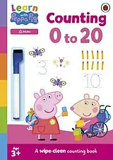 Kartonierter Einband Learn with Peppa: Counting 0-20 von Peppa Pig