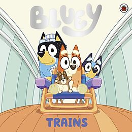 Couverture cartonnée Bluey: Trains de Bluey